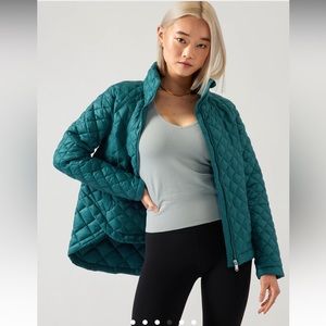 Athleta Whisper Featherless Jacket NWT